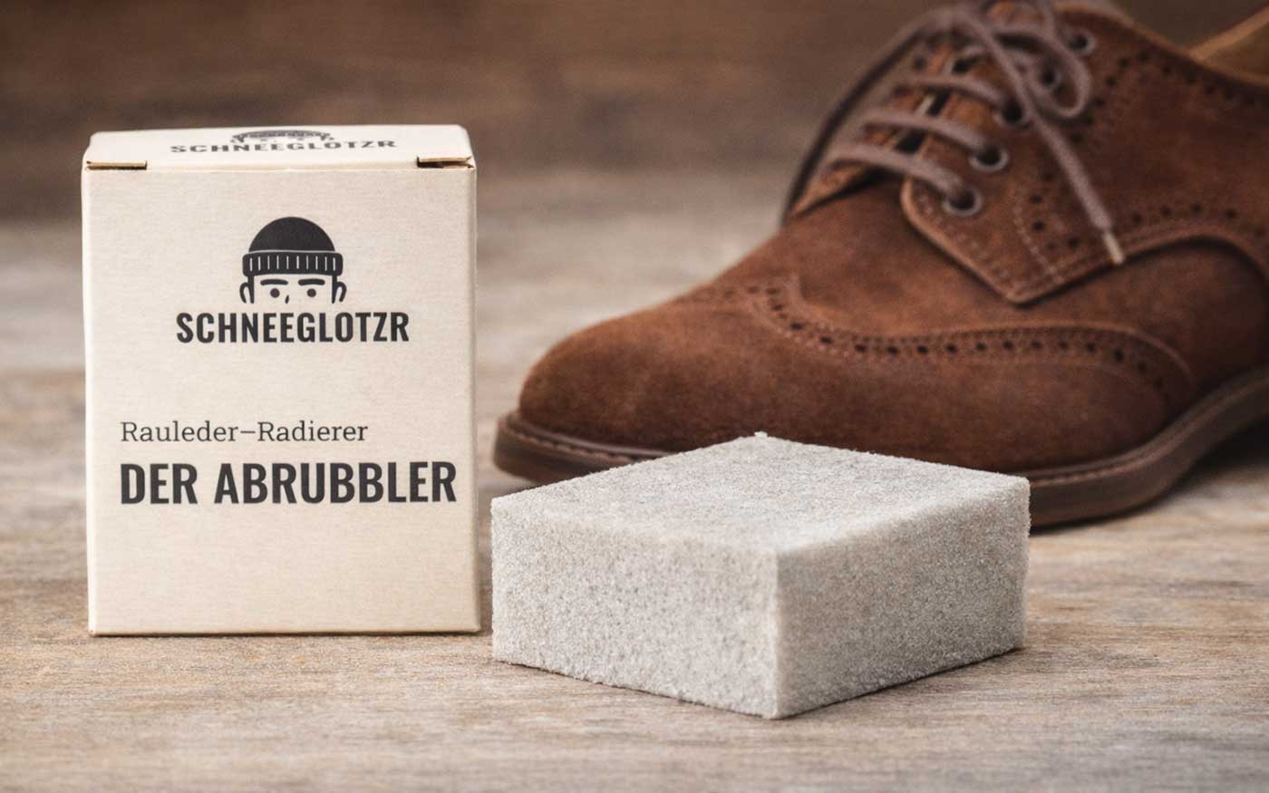 Rauleder-Radierer "Der Abrubbler"